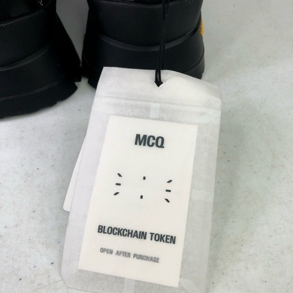 Alexander Mcqueen Men’s MCQ Tactical Boots $550 main image 4
